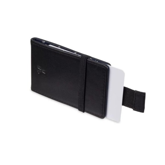 Men's damen + hastings RFID-Blocking Micro Tab Leather Card Case Wallet